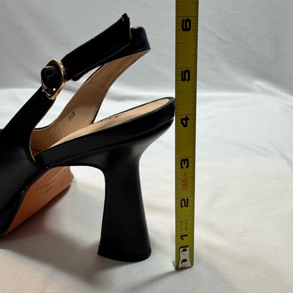ANN CREEK Women's Platform Slingback High Heels Square Toe Pump Shoes size 9.5 M - Picture 13 of 16